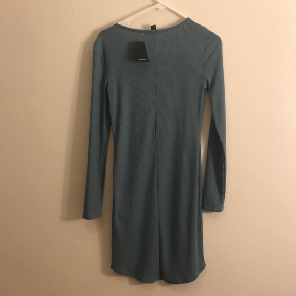 Blue cotton dress - Picture 2 of 2